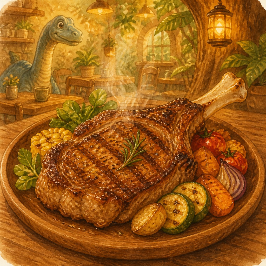 炭火グリルプレートのイラスト